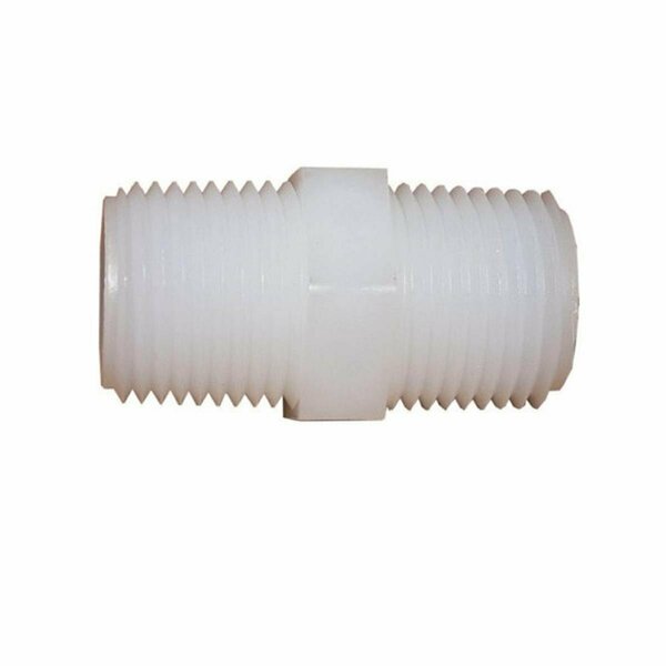 Beautyblade CBM3800BG1 Nylon Hex Nipple  0.37 x 0.37 in., 5PK BE880765